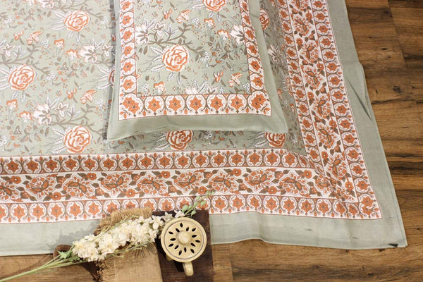 Everyday Florals Queen Size Cotton Bedsheet