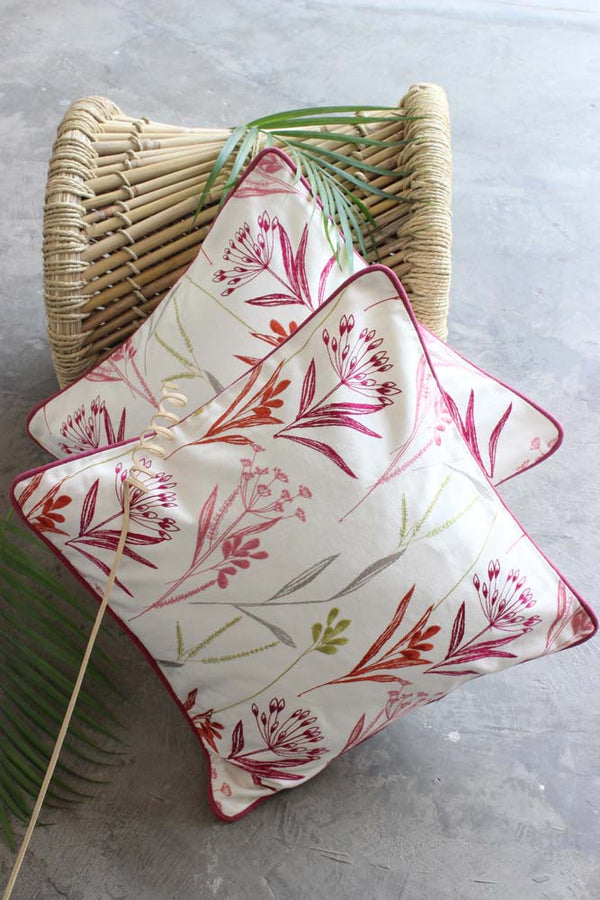 Fragrant Summers Cushion Covers- Set of 2